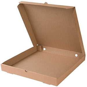 12" Plain Brown Pizza Box