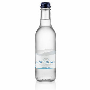 Kingsdown Sparkling Water 24x330ml Glass Bottles